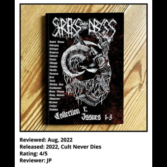 SHRIEKS FROM THE ABYSS Collection: Issues 1, 2 & 3 fanzine book